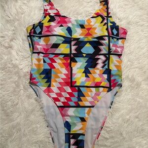 Colorful Geometric Women’s Swimsuit